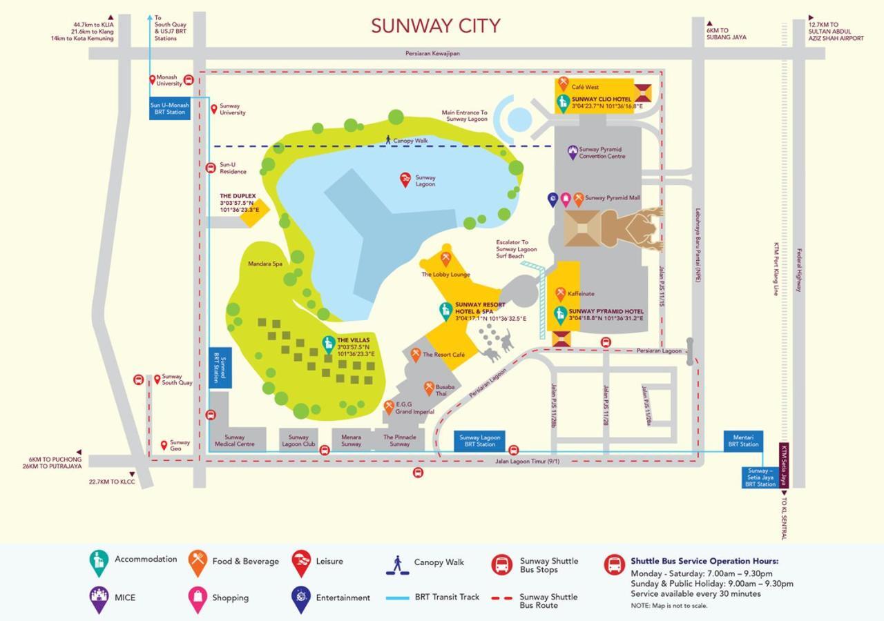 Sunway Pyramid Hotel Subang Jaya Eksteriør billede